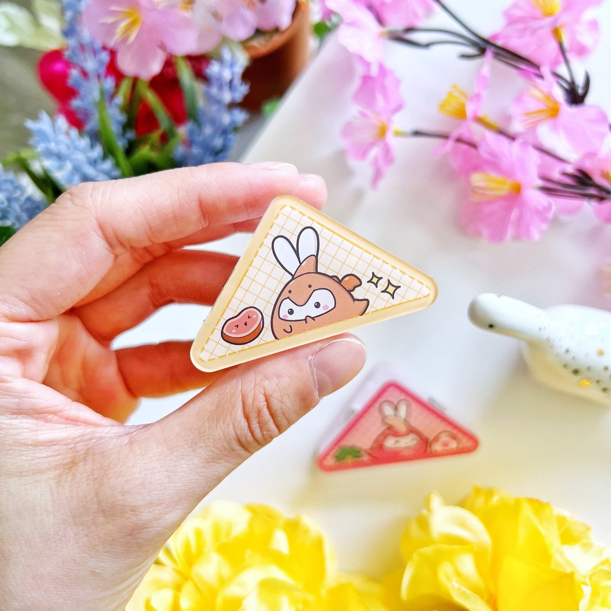 Acrylic Corner Clip - Pterodactyl - SumLilThings