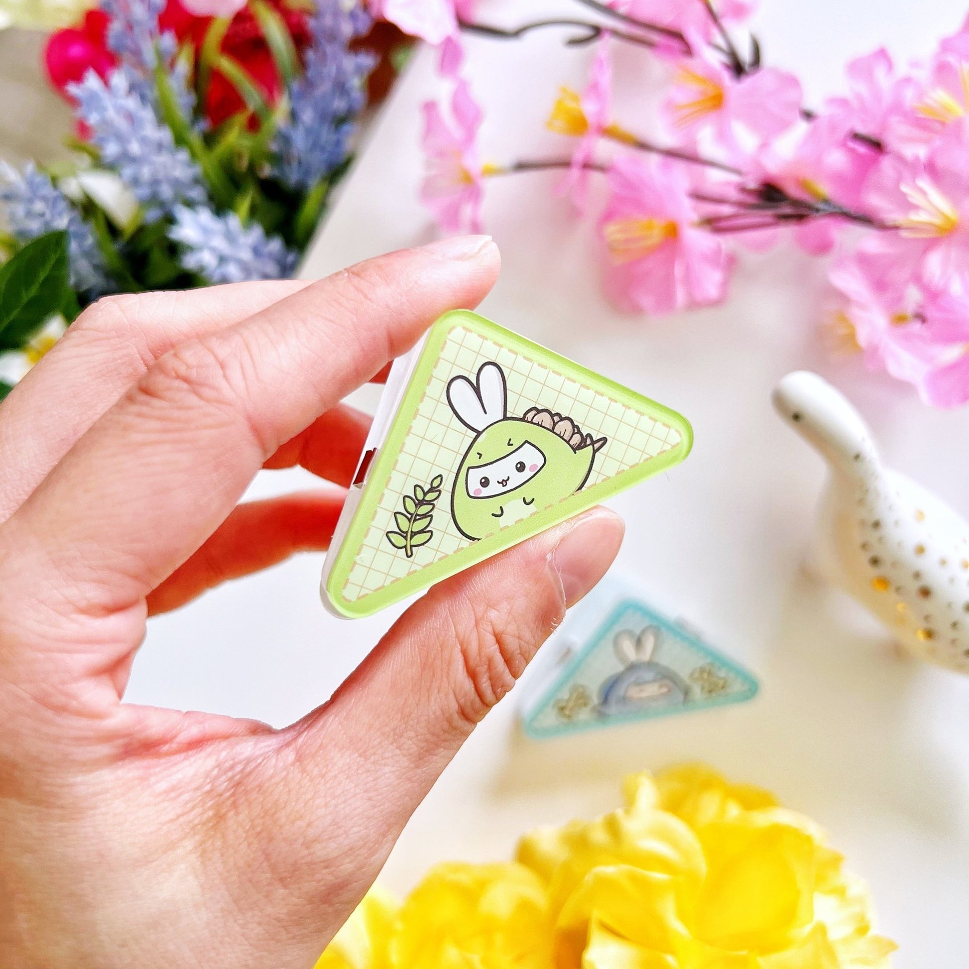 Acrylic Corner Clip - Stegosaurus - SumLilThings