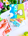 Acrylic Mini CD Keychain & Washi Card (Removable Disc) - SumLilThings