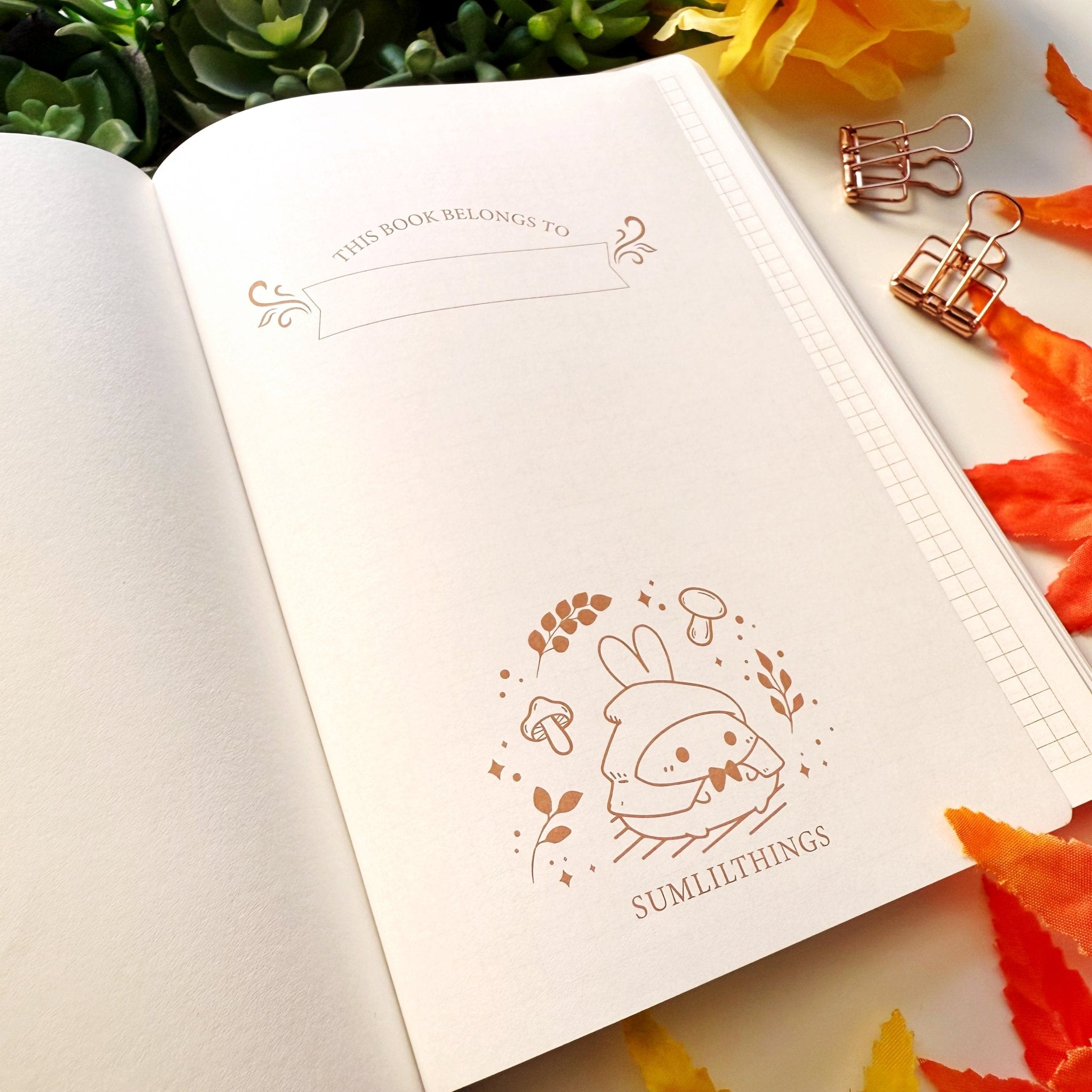 B6 Tomoe River Paper Notebook &amp; Sticker Set - Lil&#39; Red Riding Tales (LIMITED EDITION) - SumLilThings