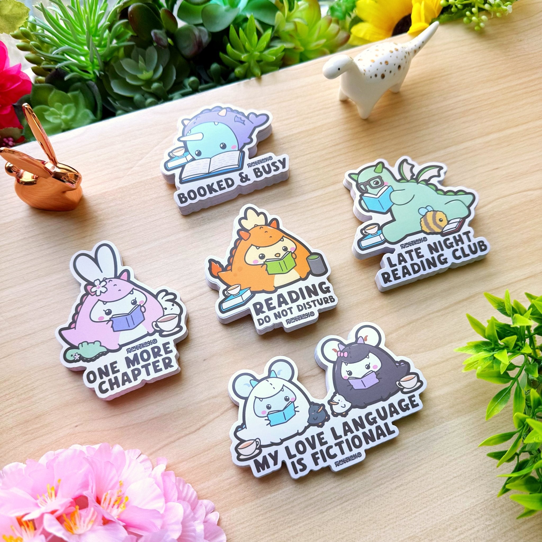 Books, Dragons & Tea Booster Pack (10 Items) - 20% OFF - SumLilThings