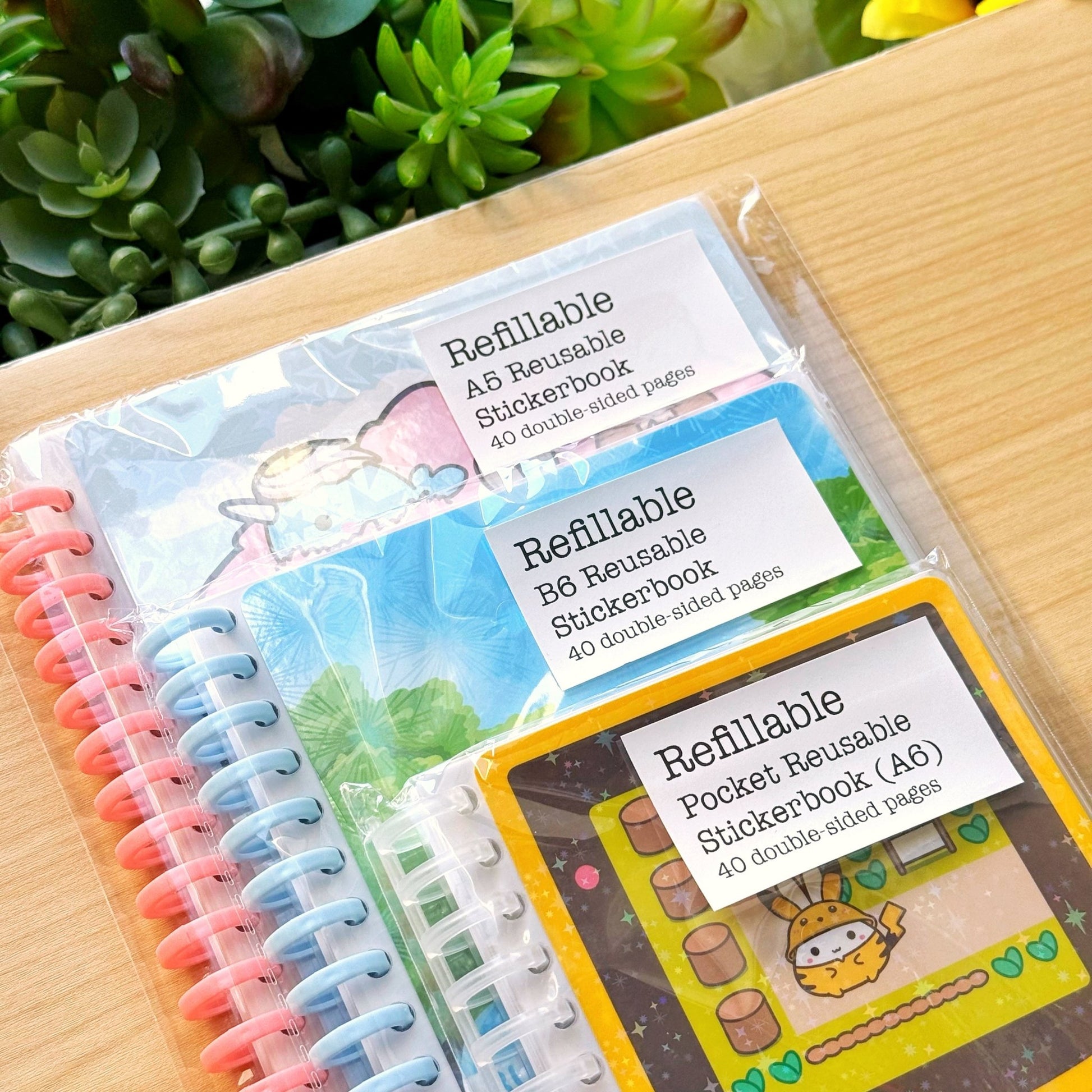 Build - Your - Own Sticker Book (Reusable & Refillable) - SumLilThings