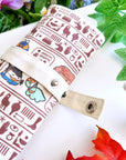 Canvas Roll Pencil Case - Lil Ruins Ancient Egypt - SumLilThings