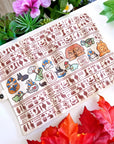 Canvas Roll Pencil Case - Lil Ruins Ancient Egypt - SumLilThings