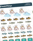 Catch a Lil' Fish Stickers - SumLilThings