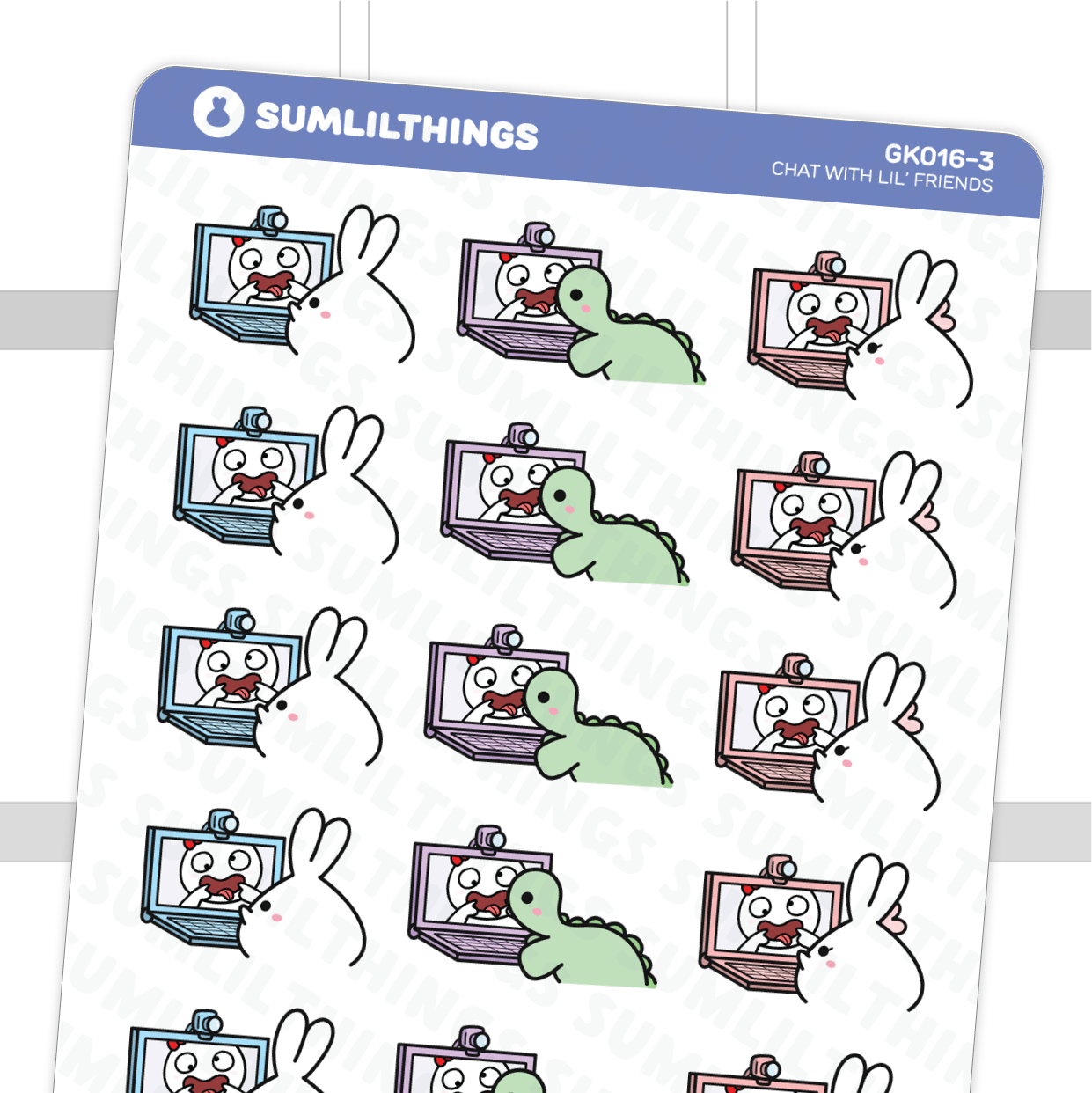 Chat with Lil' Friends Stickers - SumLilThings