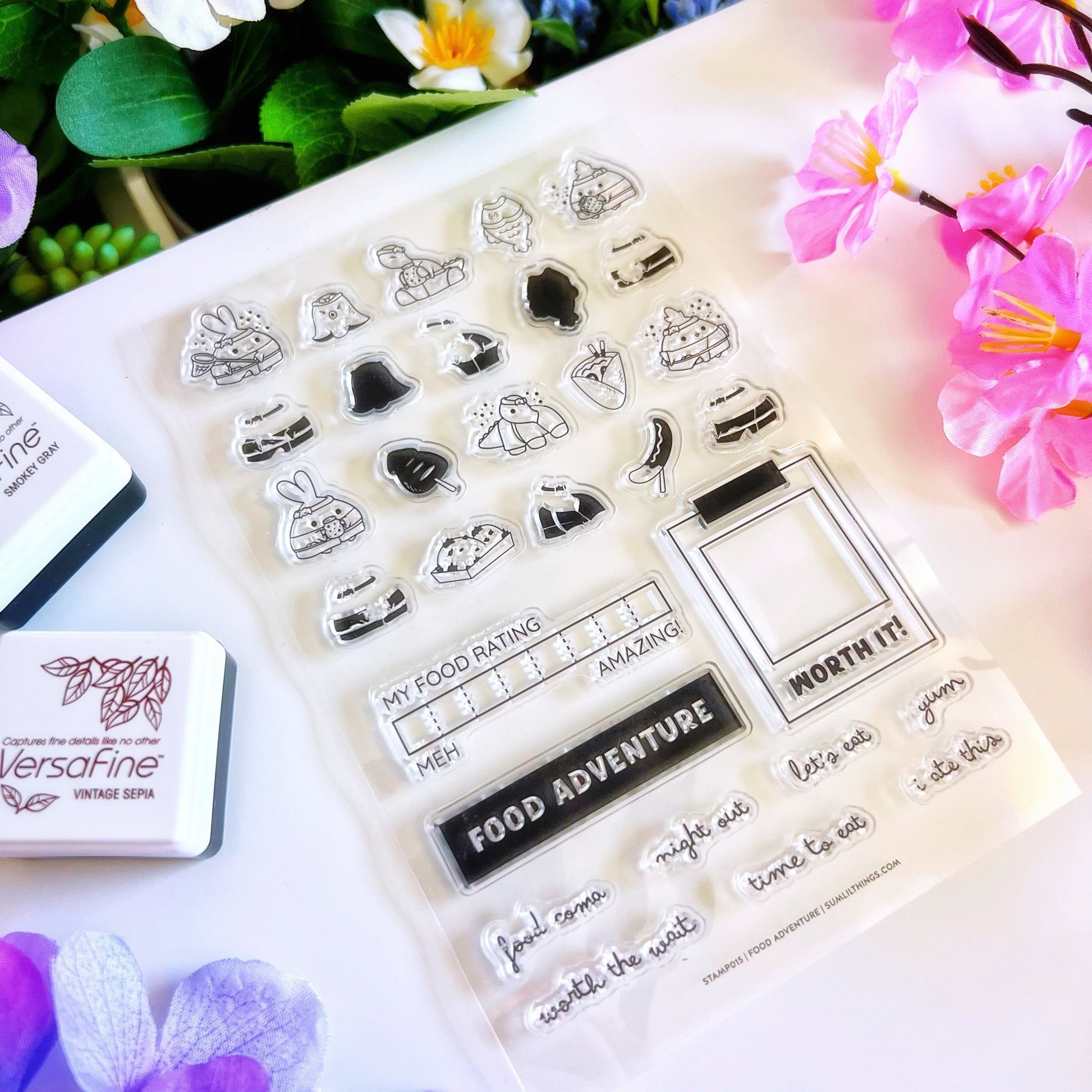 Clear Stamp - Food Adventure - SumLilThings