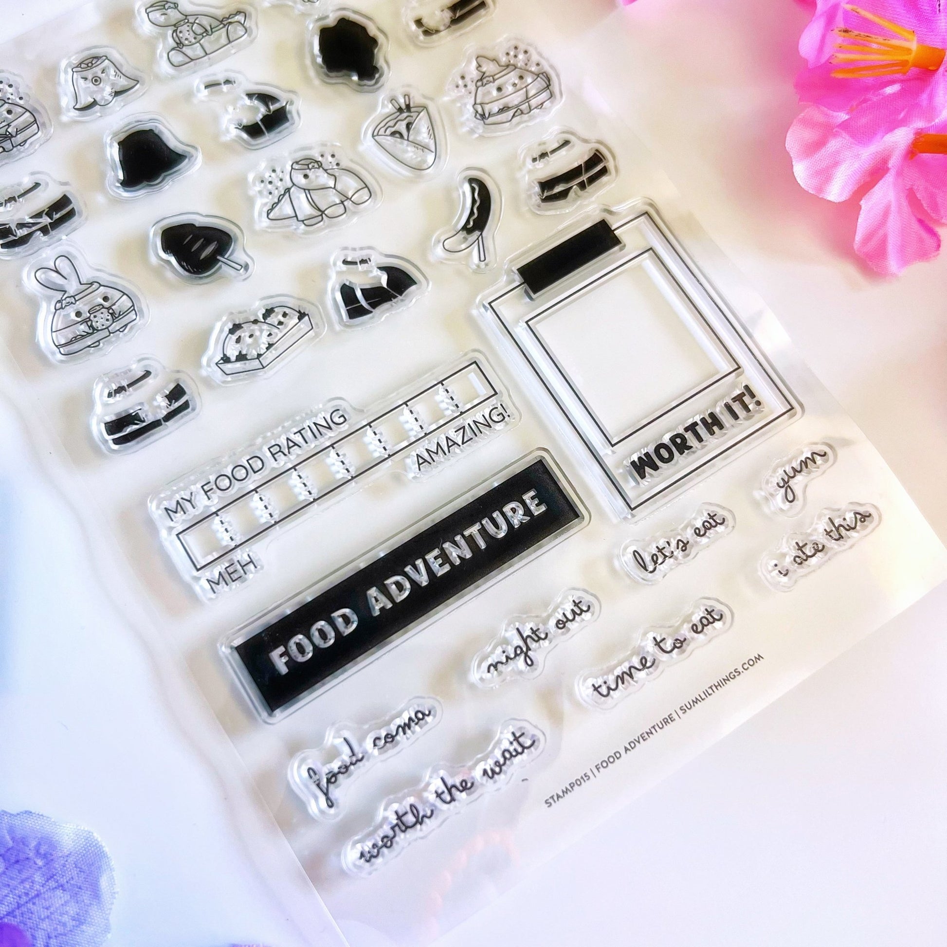 Clear Stamp - Food Adventure - SumLilThings