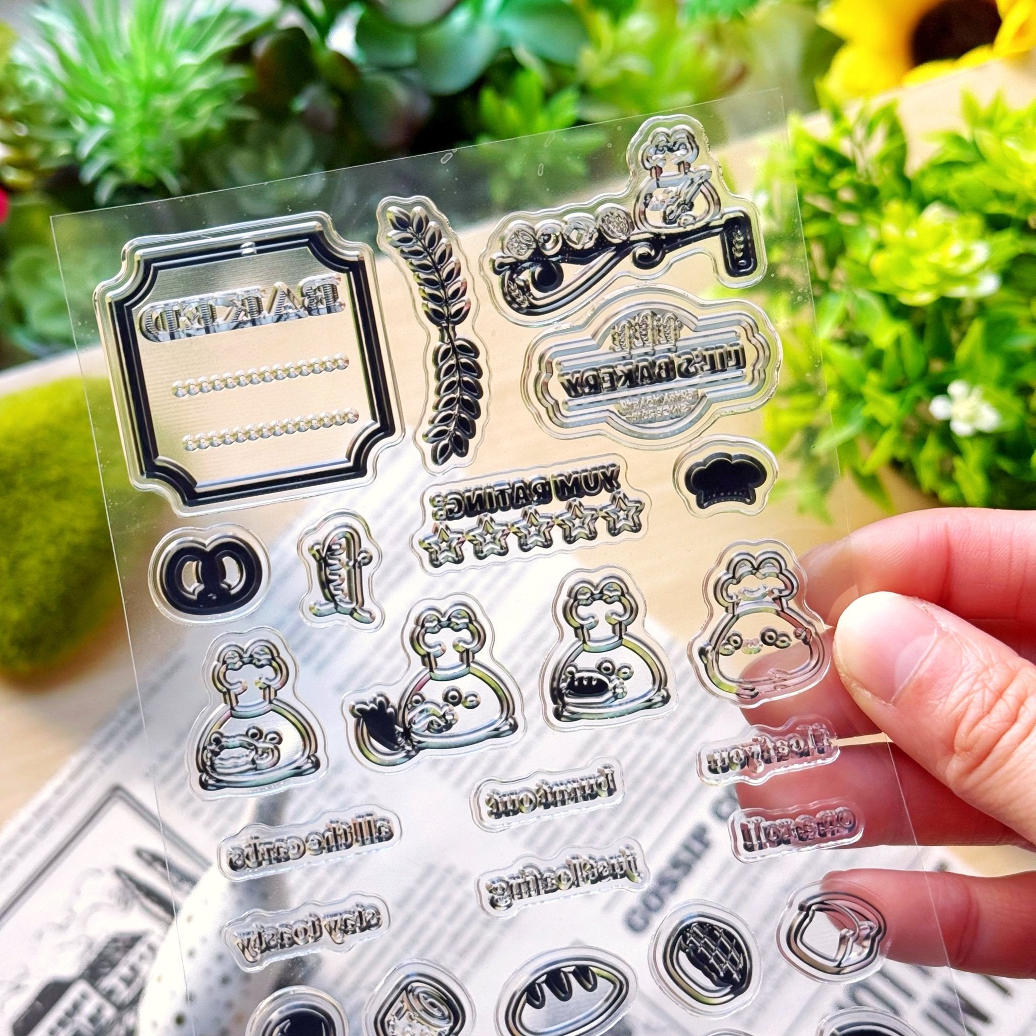 Clear Stamp - Lil' Bakery Time - SumLilThings