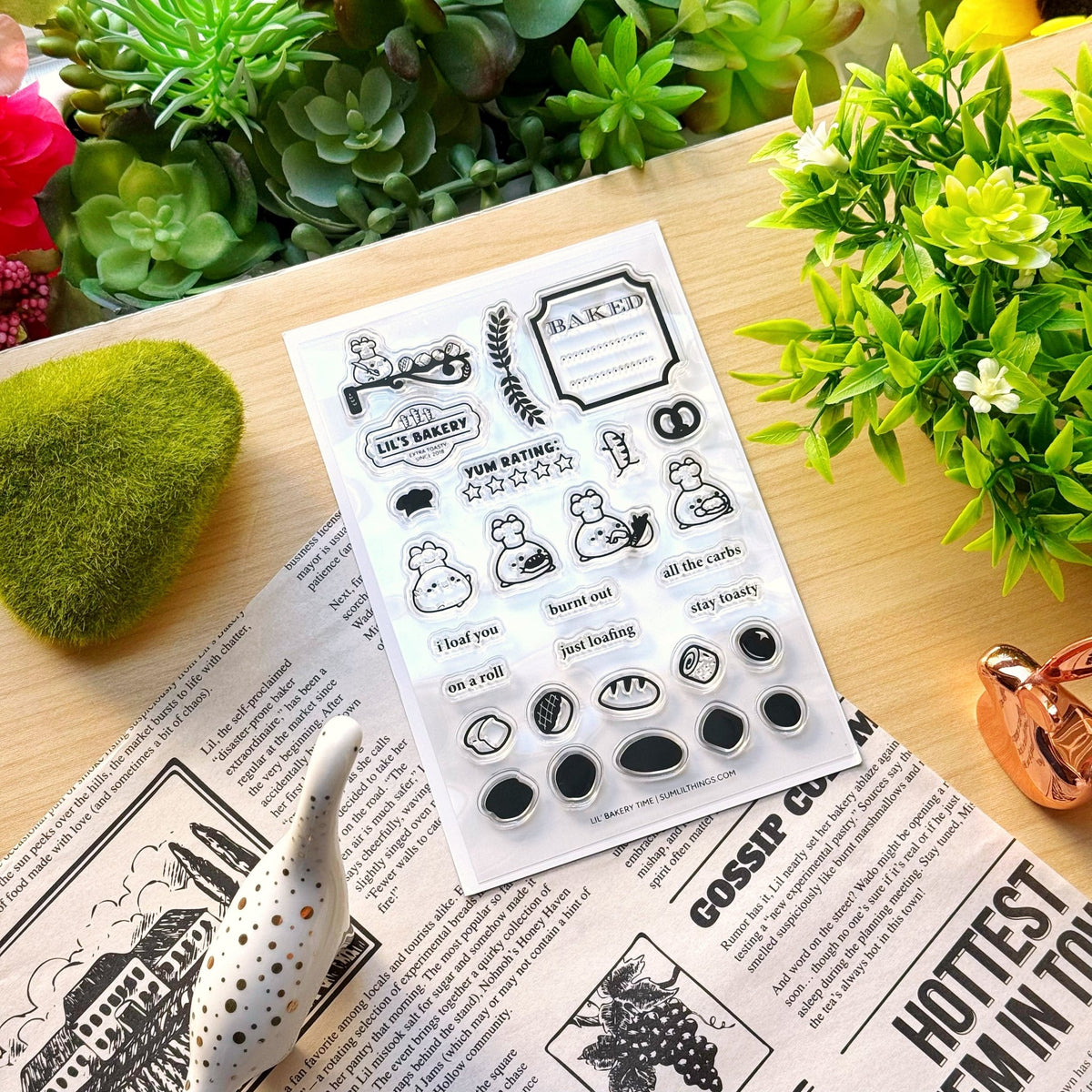 Clear Stamp - Lil' Bakery Time - SumLilThings
