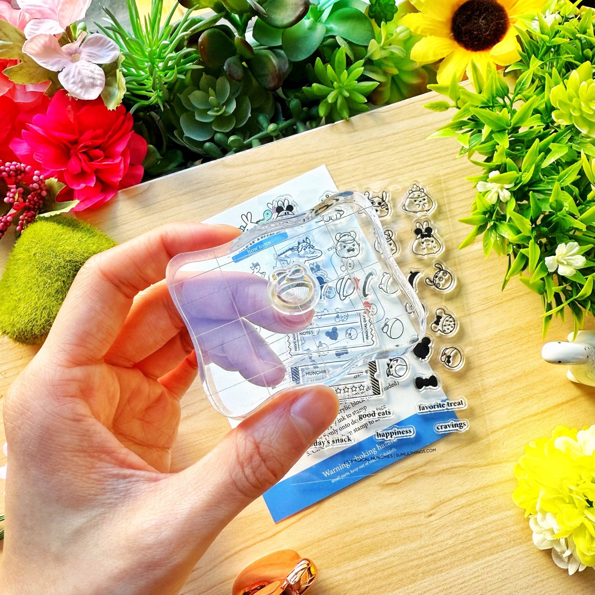 Clear Stamp - Lil' Magical Munchies - SumLilThings