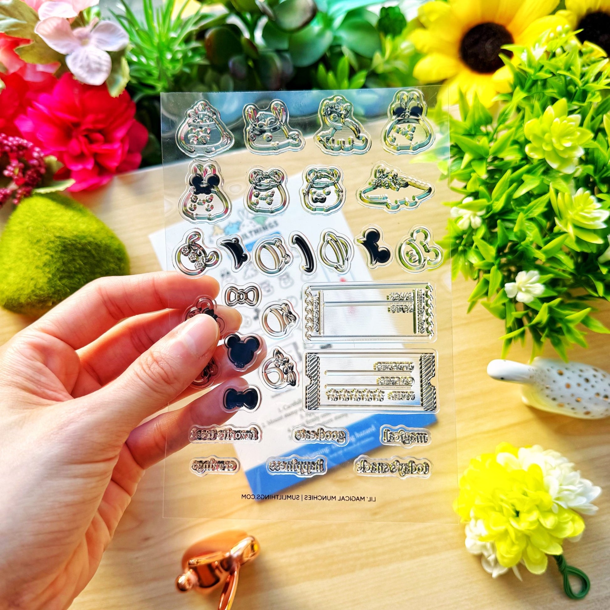 Clear Stamp - Lil' Magical Munchies - SumLilThings