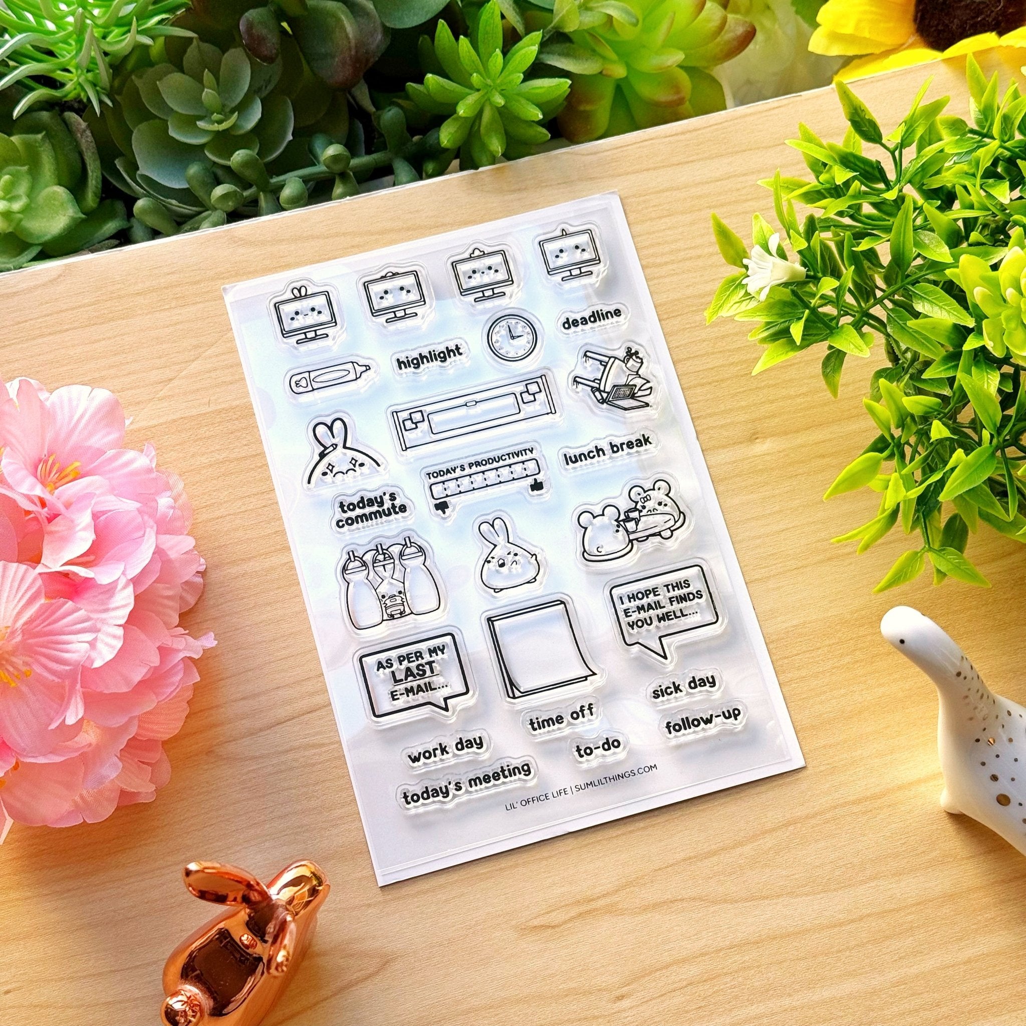Clear Stamp - Lil' Office Life - SumLilThings