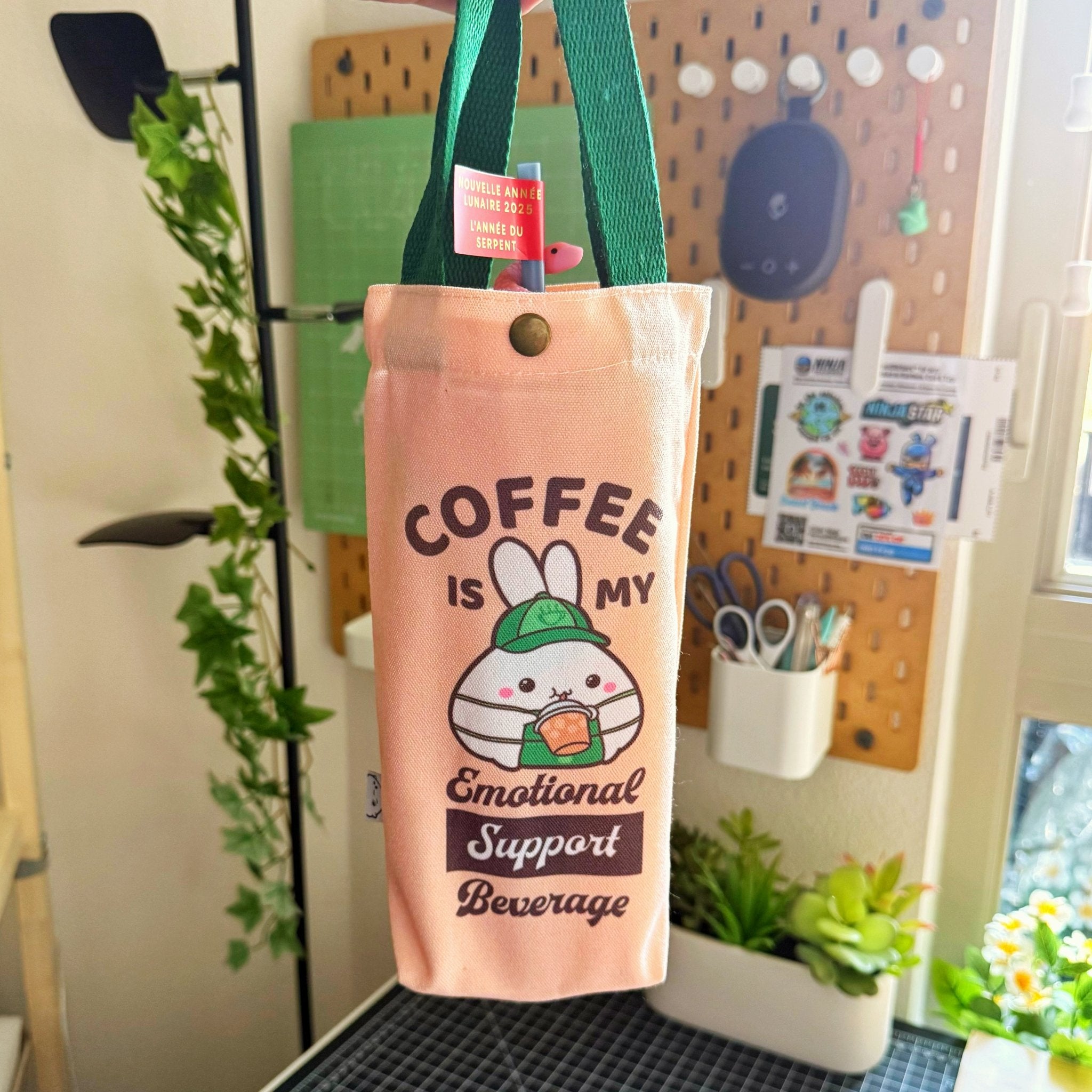 Coffee Emotional Support Tumbler Carrier - SumLilThings