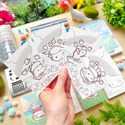Coloring Cards - Lil' Painted Brigade (Set of 4) - SumLilThings