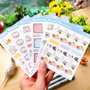 Decorative Kit - Lil' Office Life (10 Pages) - Rose Gold Foil - SumLilThings