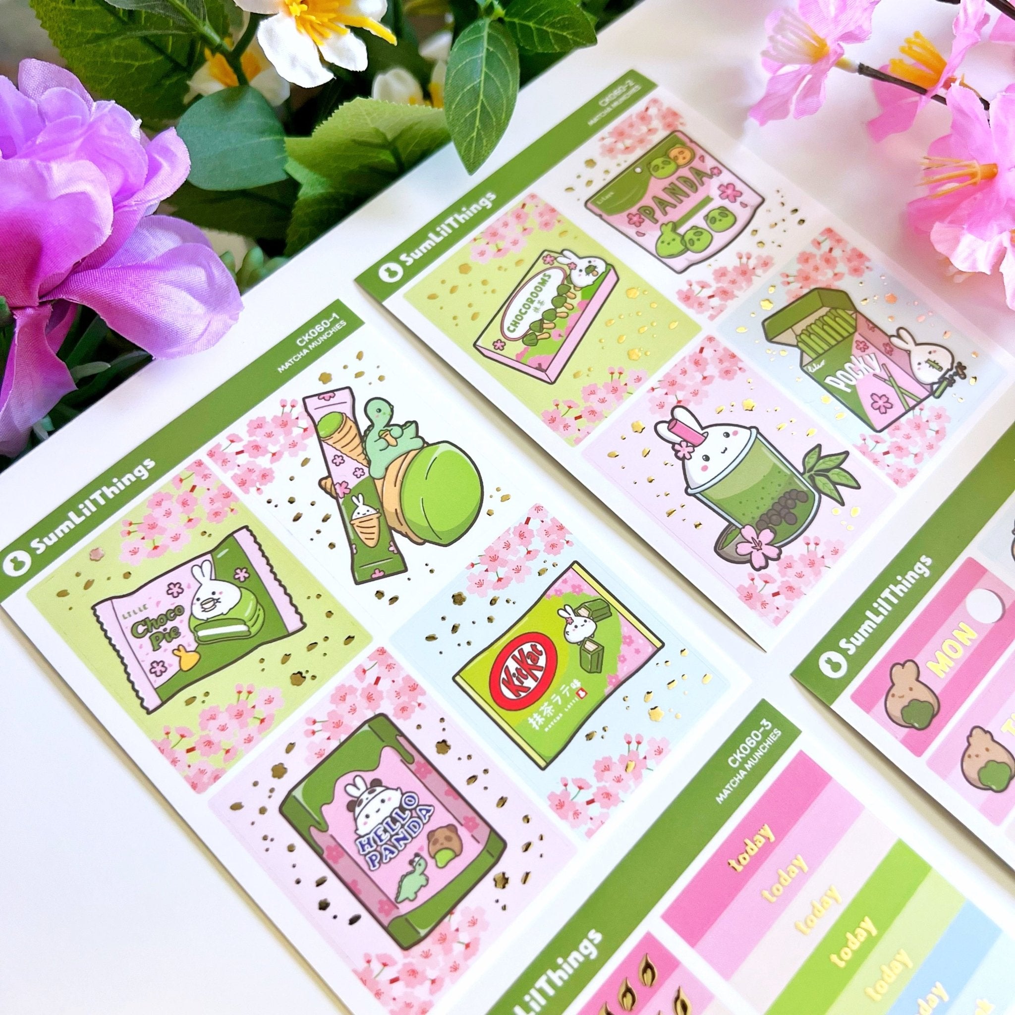 Decorative Kit - Matcha Munchies (10 Pages) - SumLilThings