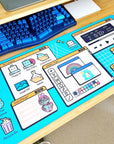 Desk Mat - Lil’ Windows 95 (70cm x 30cm) - SumLilThings