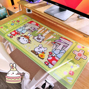 Desk Mat - Mushroom Forest Switch (90cm x 40cm)