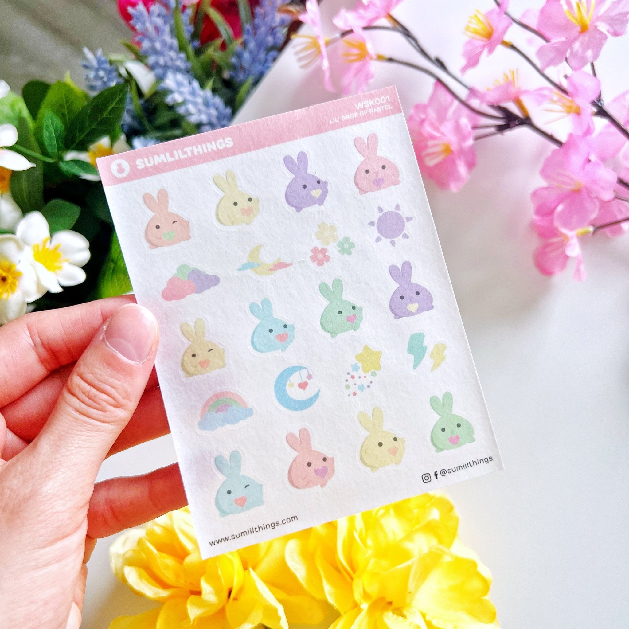 Drop of Pastel Washi Stickers - SumLilThings