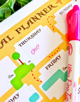 Dry-Erase Meal Planner Pad (Magnetic) - SumLilThings