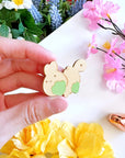 Dyed Enamel Pin - Lil' Matcha Cookies - SumLilThings