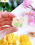 Dyed Enamel Pin - Lil' Matcha Cookies - SumLilThings