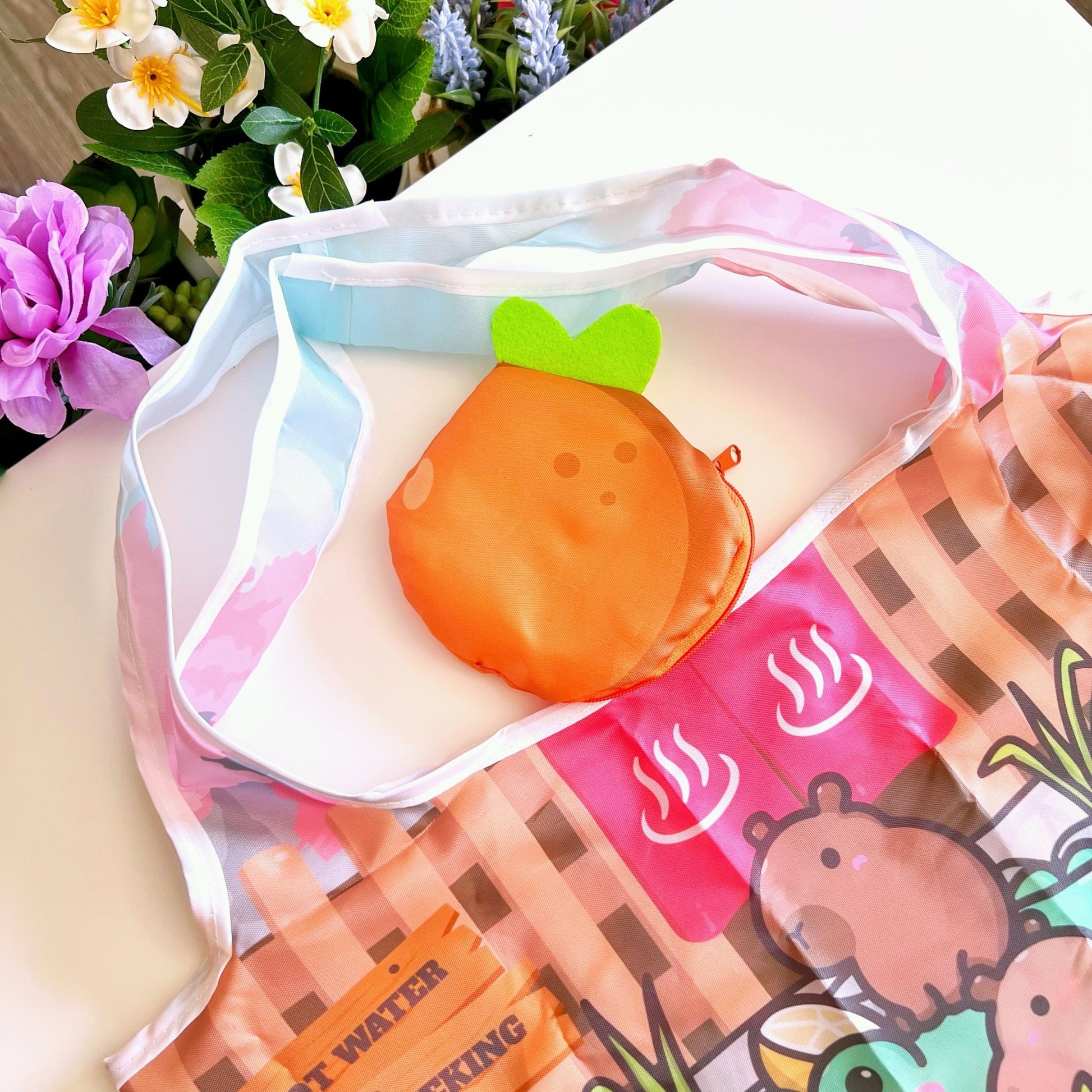 Eco Shopping Bag - Be Capy & Chill - SumLilThings