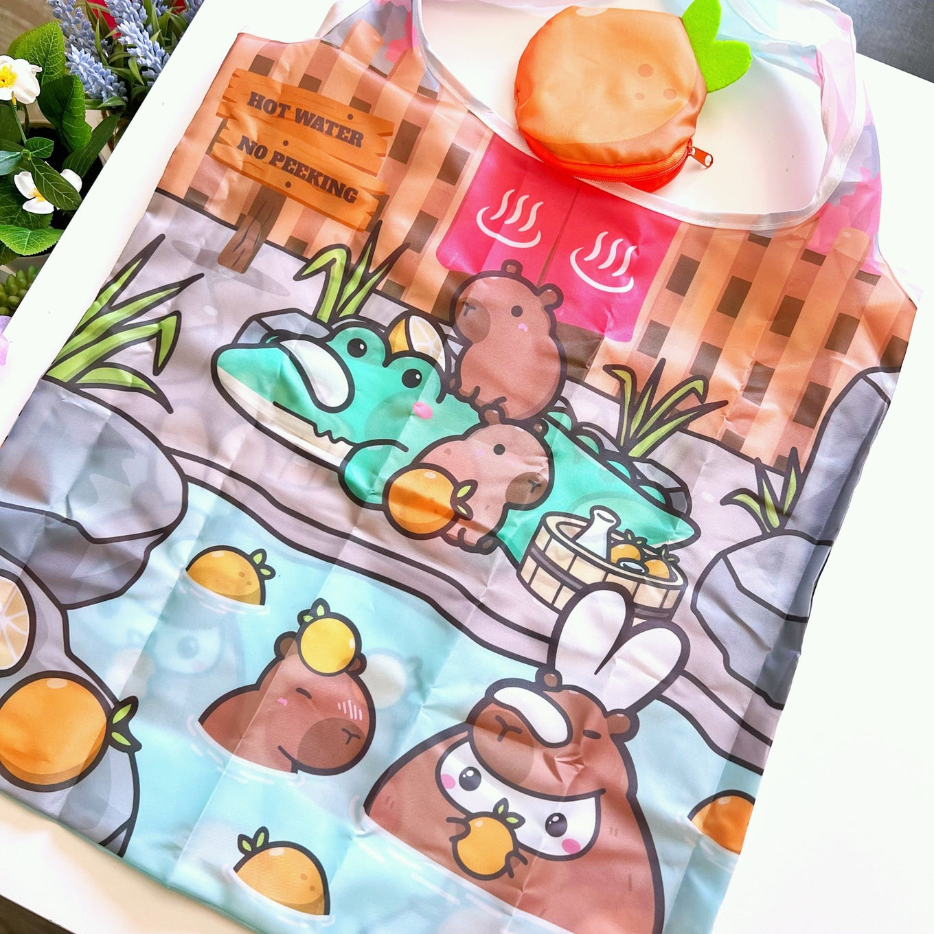 Eco Shopping Bag - Be Capy & Chill - SumLilThings