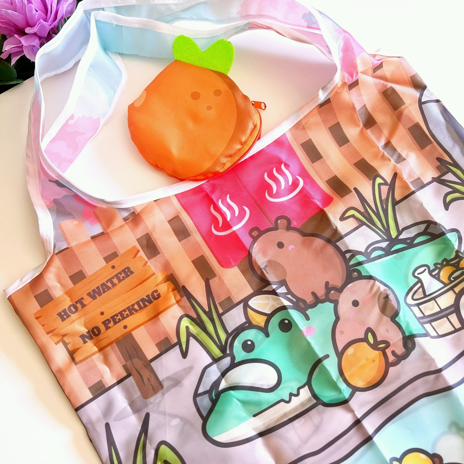 Eco Shopping Bag - Be Capy & Chill - SumLilThings