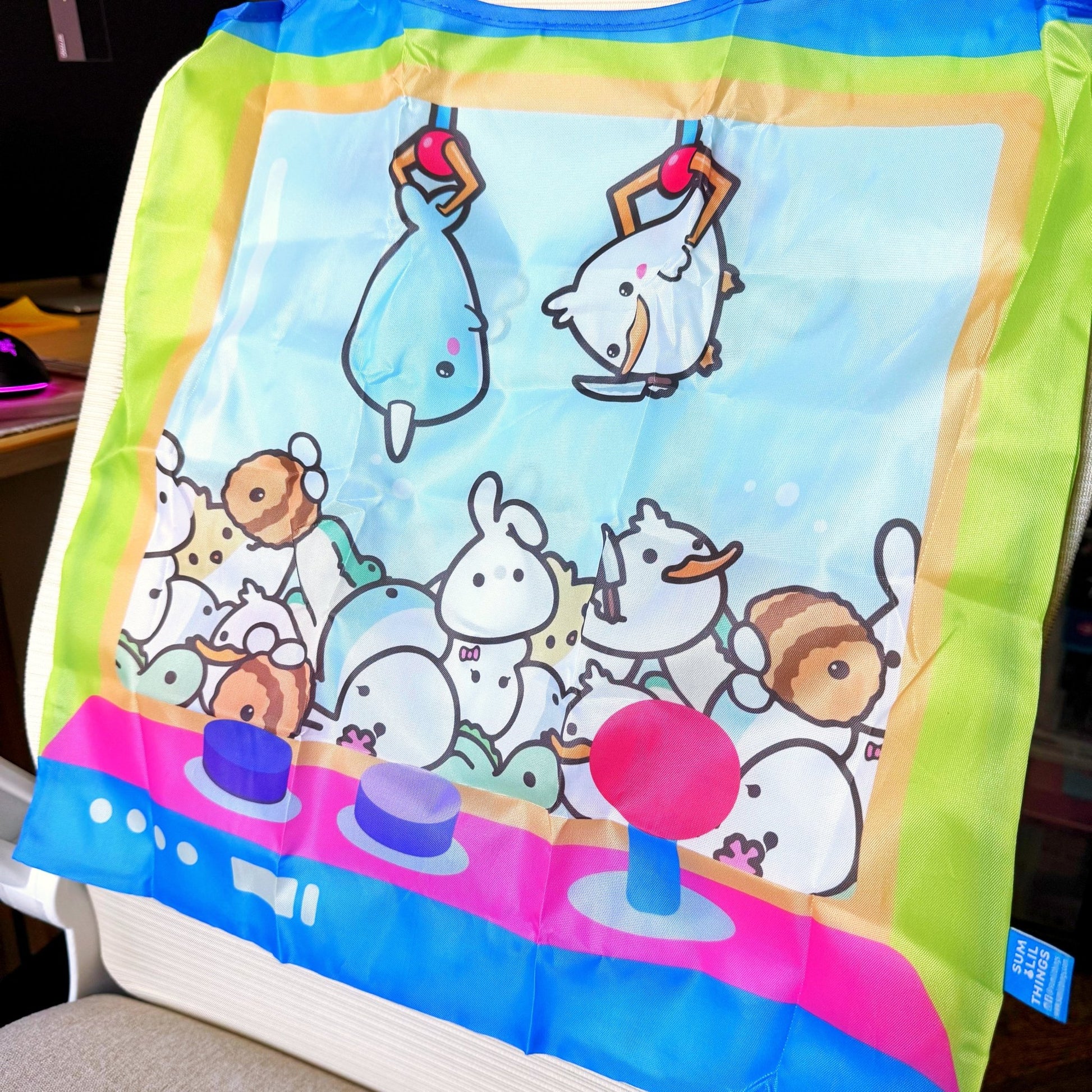 Eco Shopping Bag - Lil' Claw Machine - SumLilThings