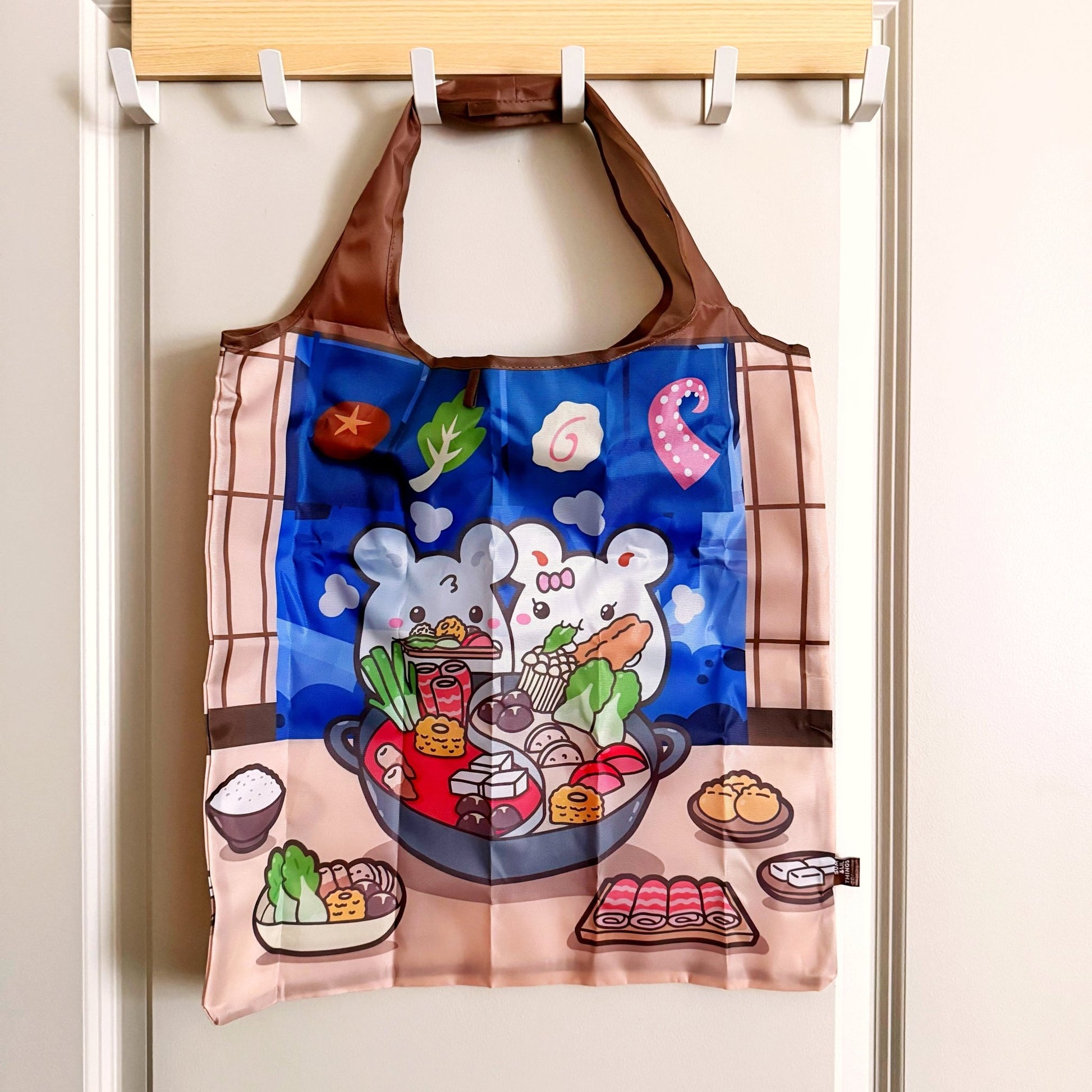 Eco Shopping Bag - Lil' Cozy Hot Pot - SumLilThings