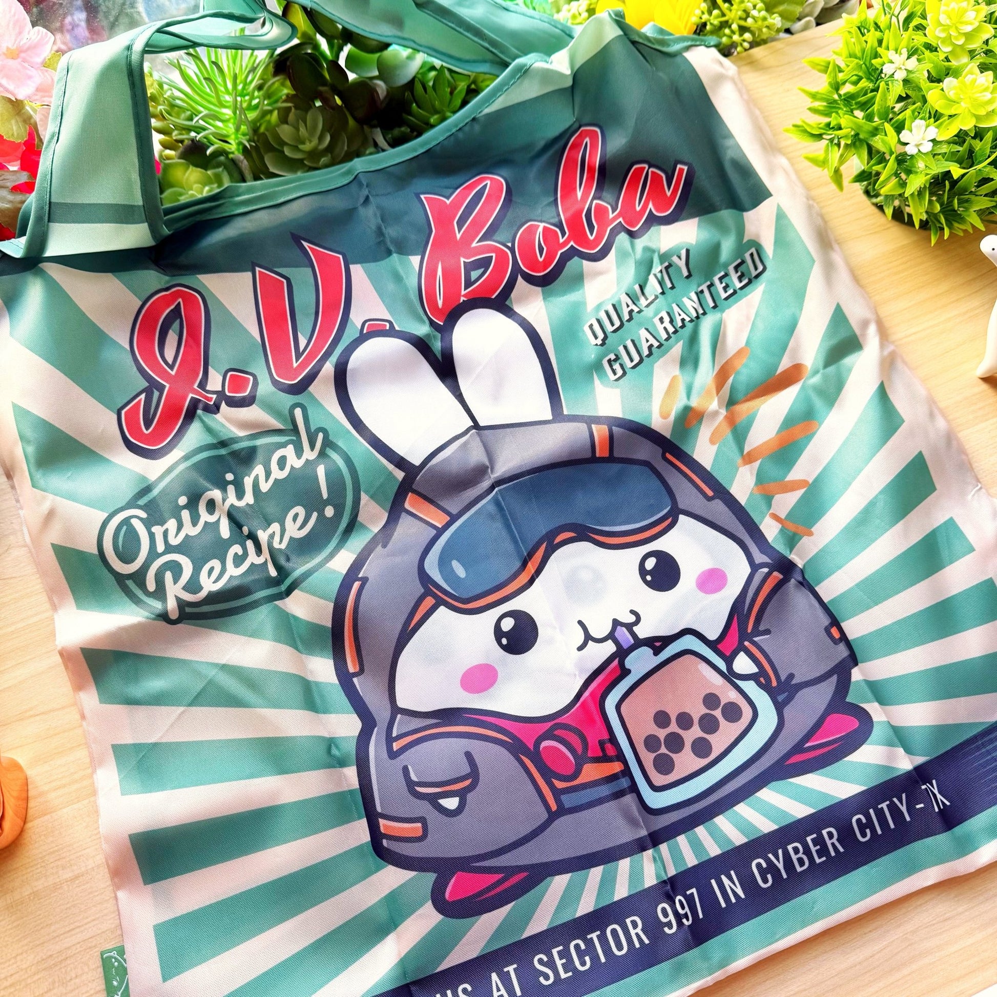 Eco Shopping Bag - Lil' Cyber City - SumLilThings