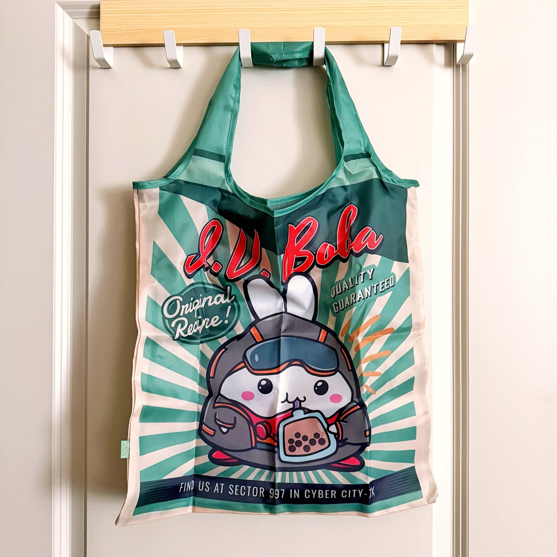 Eco Shopping Bag - Lil' Cyber City - SumLilThings
