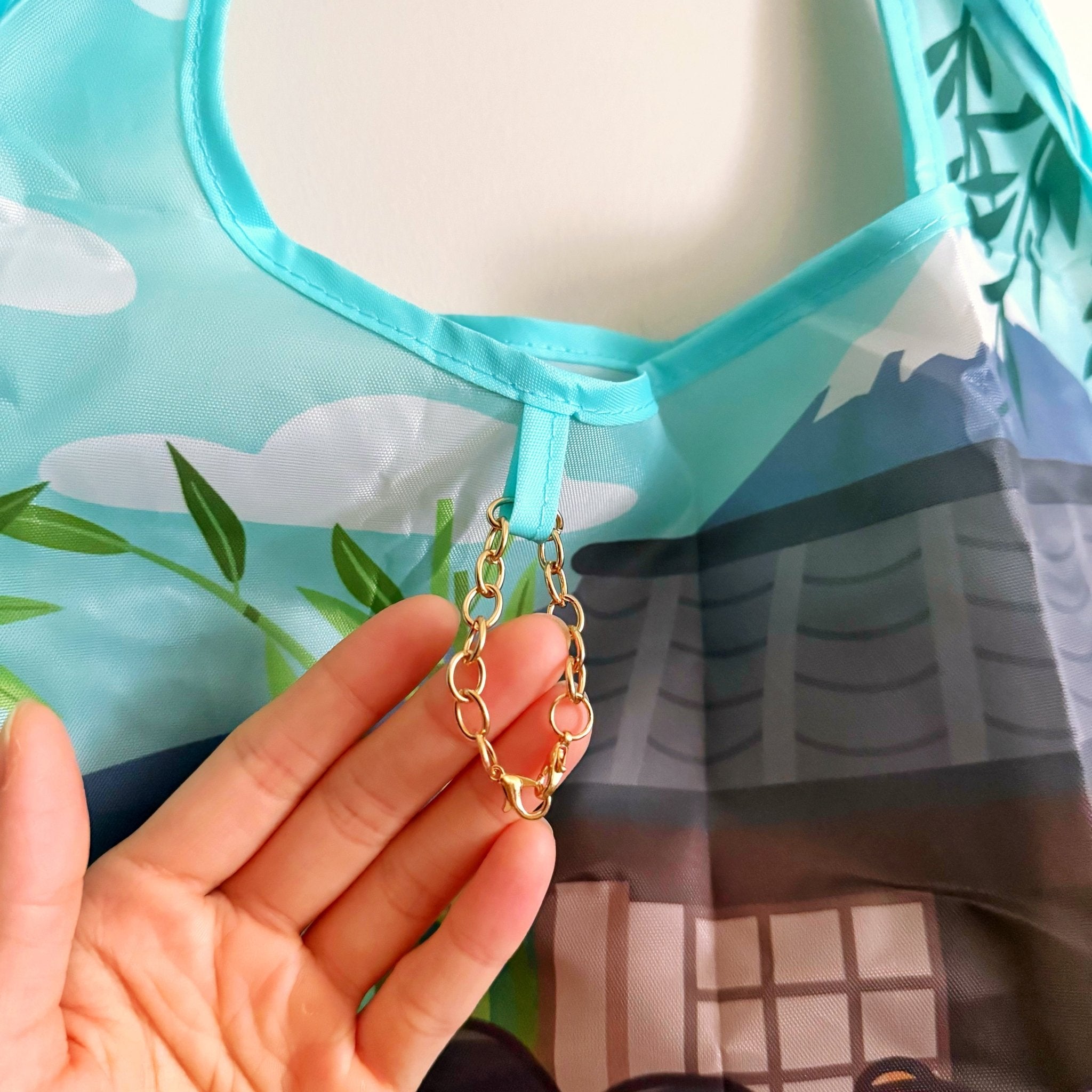 Eco Shopping Bag - Lil' Panda Teahouse - SumLilThings