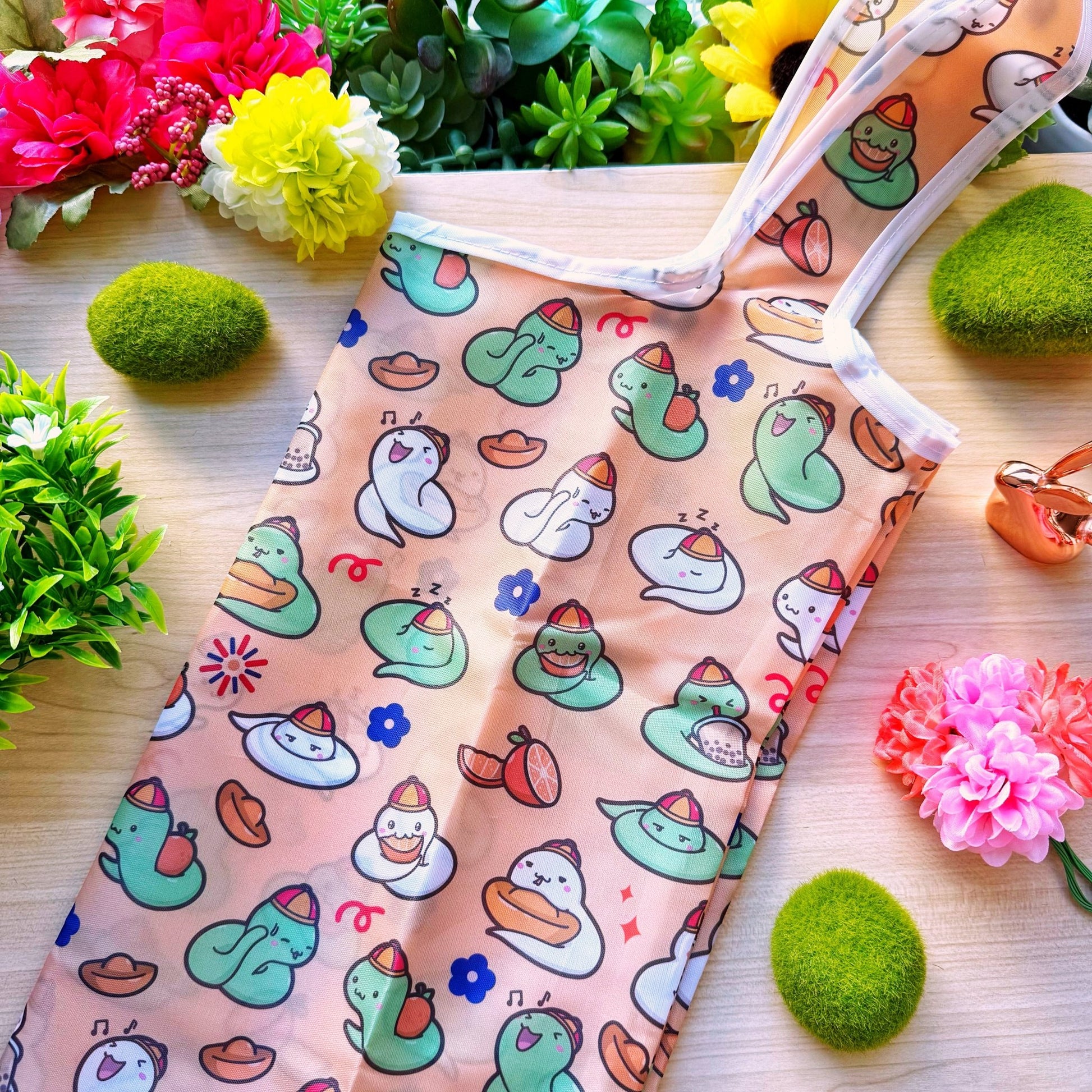 Eco Shopping Bag - Lil' Red Pocket - SumLilThings