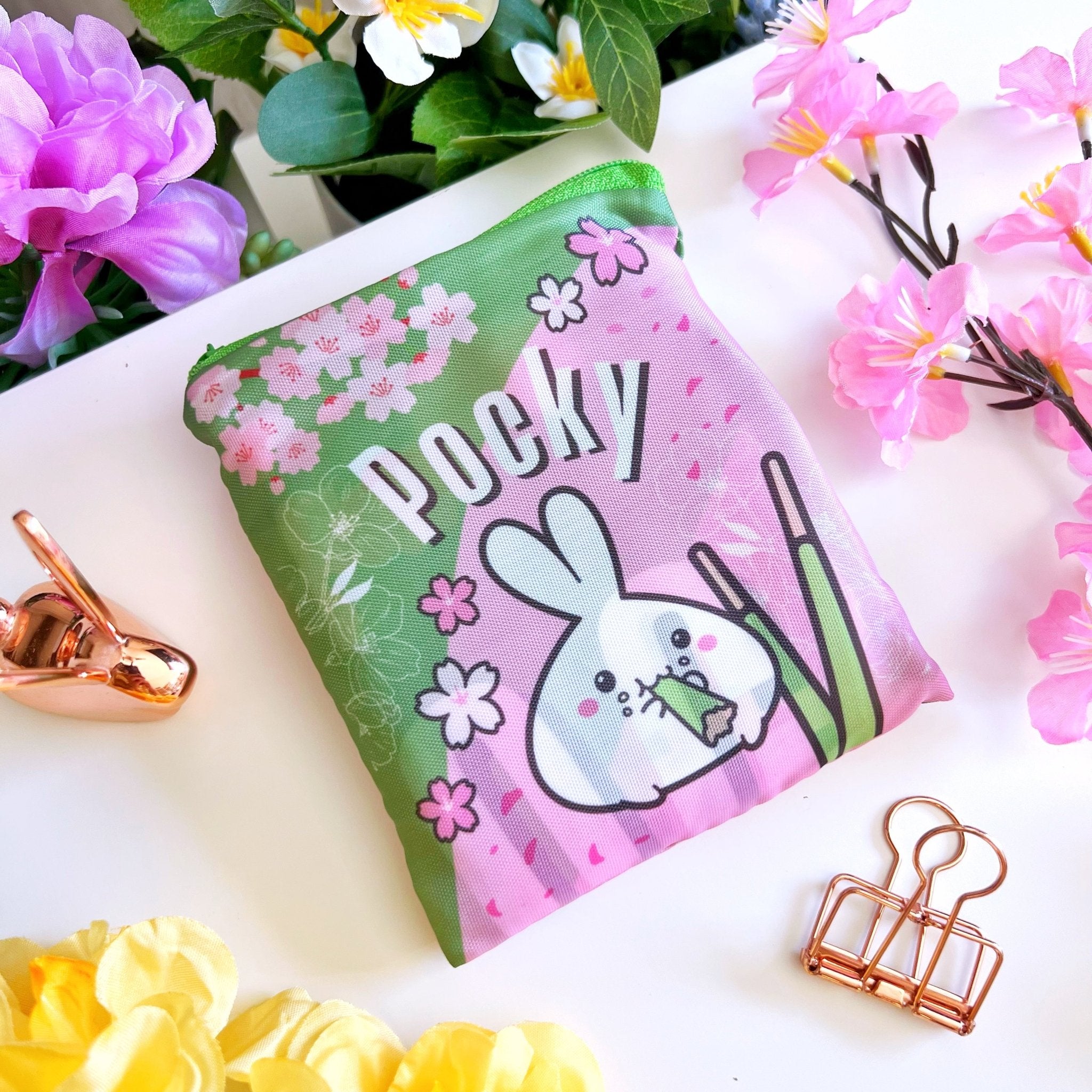 Eco Shopping Bag - Matcha Pocky - SumLilThings