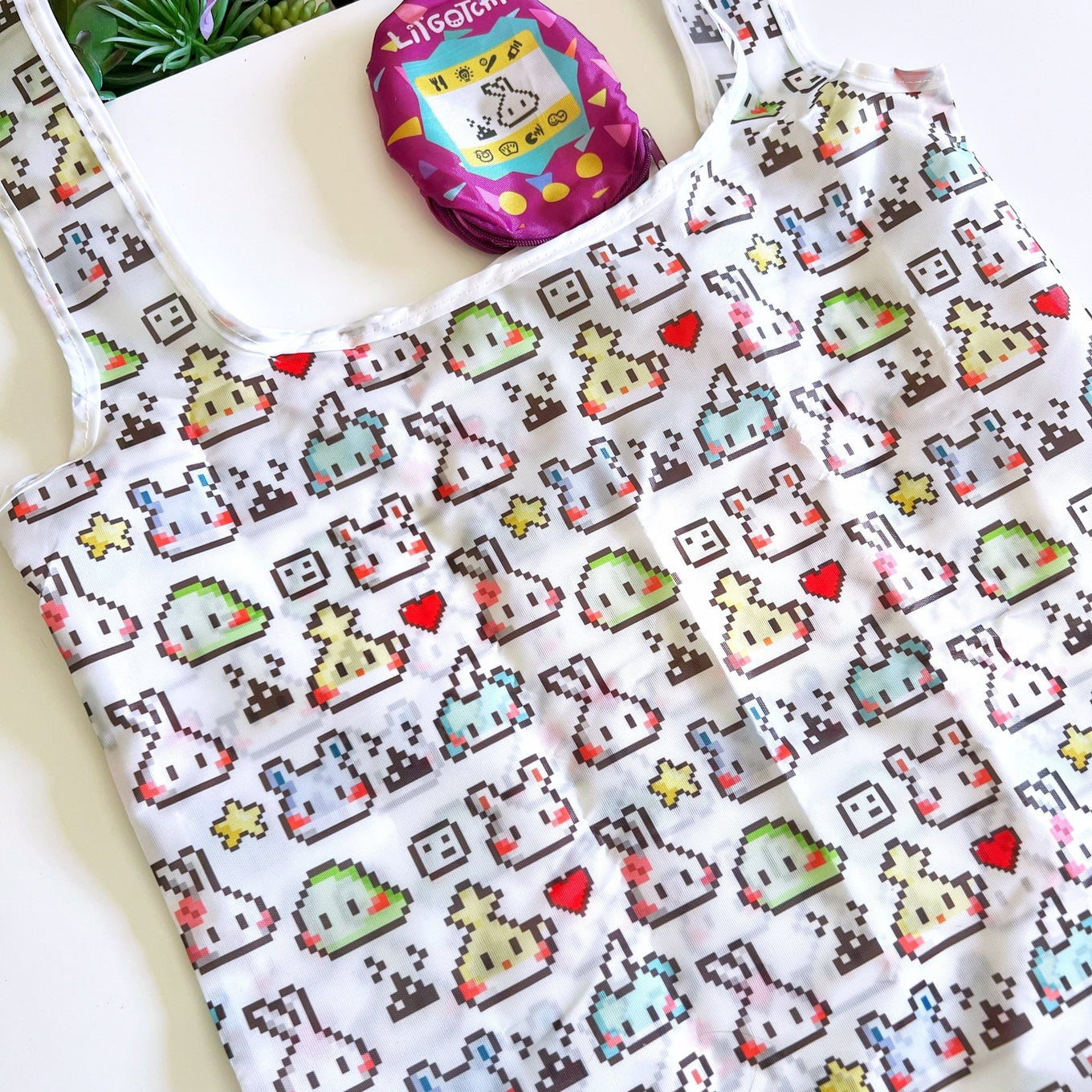 Eco Shopping Bag - Tamagotchi - SumLilThings
