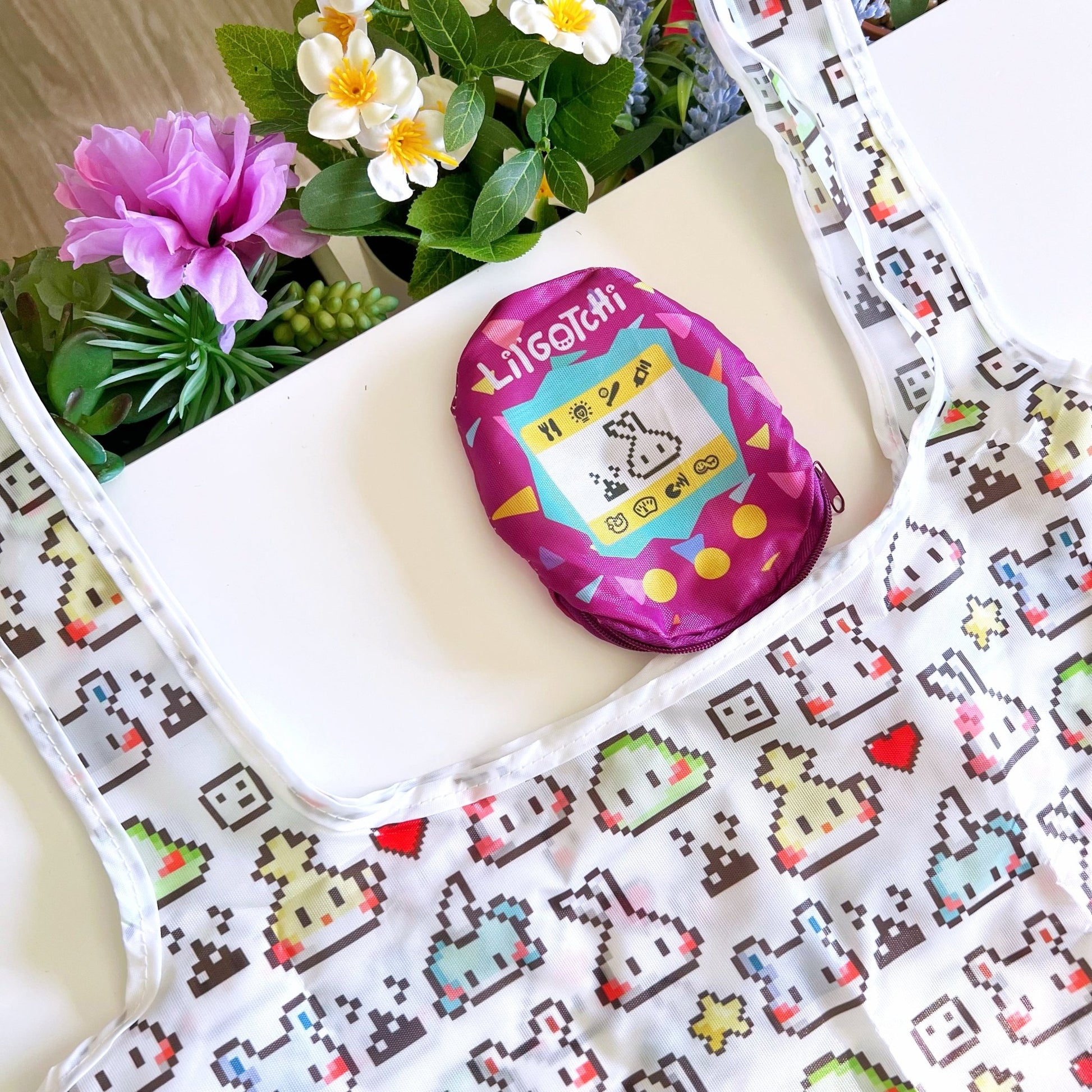 Eco Shopping Bag - Tamagotchi - SumLilThings