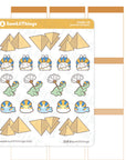 Egyptian Pharaoh Stickers - SumLilThings