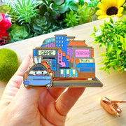 Enamel Pin - Lil' Cyber City (Interactive) - SumLilThings