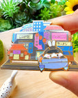 Enamel Pin - Lil' Cyber City (Interactive) - SumLilThings
