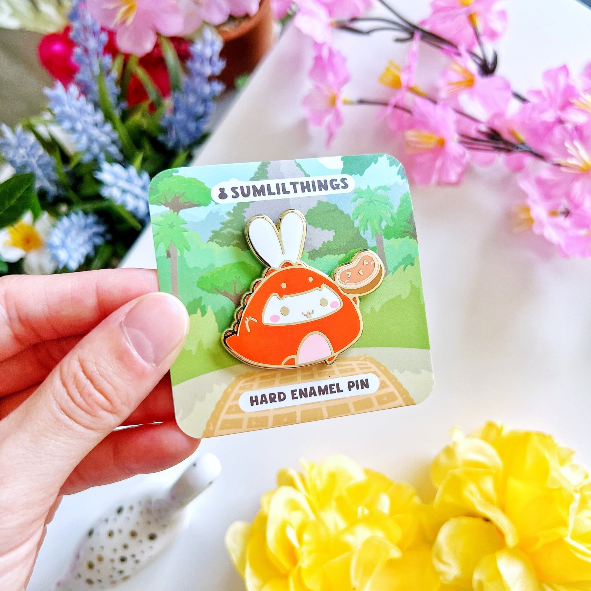 Enamel Pin - Lil' T-Rex (Lil) - SumLilThings