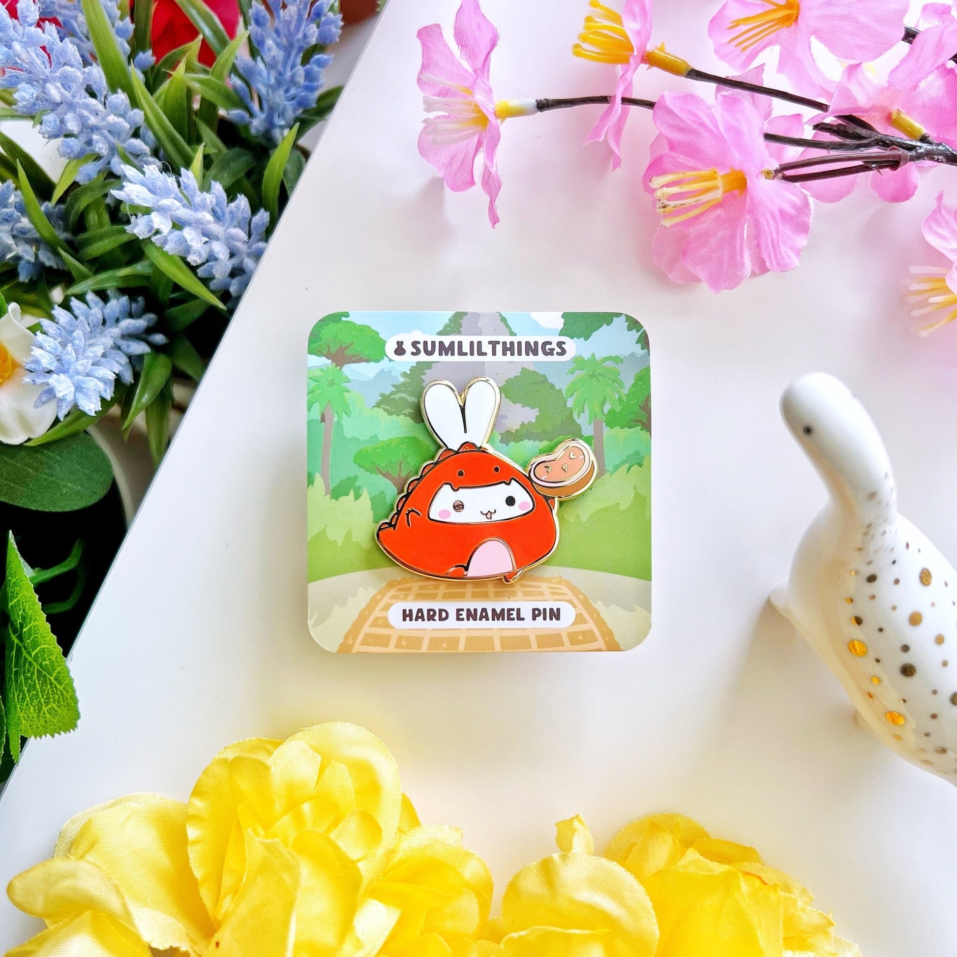 Enamel Pin - Lil' T-Rex (Lil) - SumLilThings