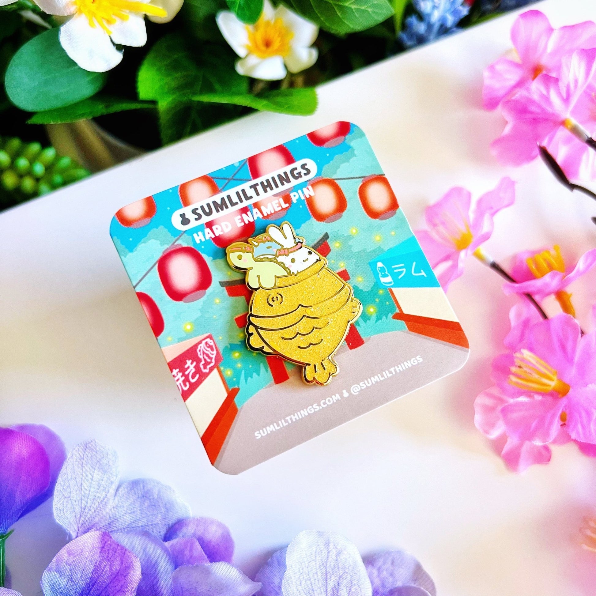 Enamel Pin - Lil' Taiyaki Misfits - SumLilThings