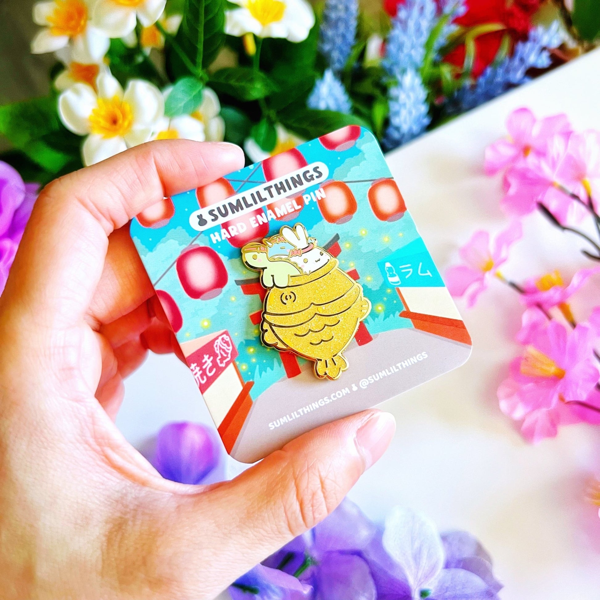 Enamel Pin - Lil' Taiyaki Misfits - SumLilThings