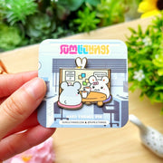 Enamel Pin - Office Gossip (Interactive) - SumLilThings