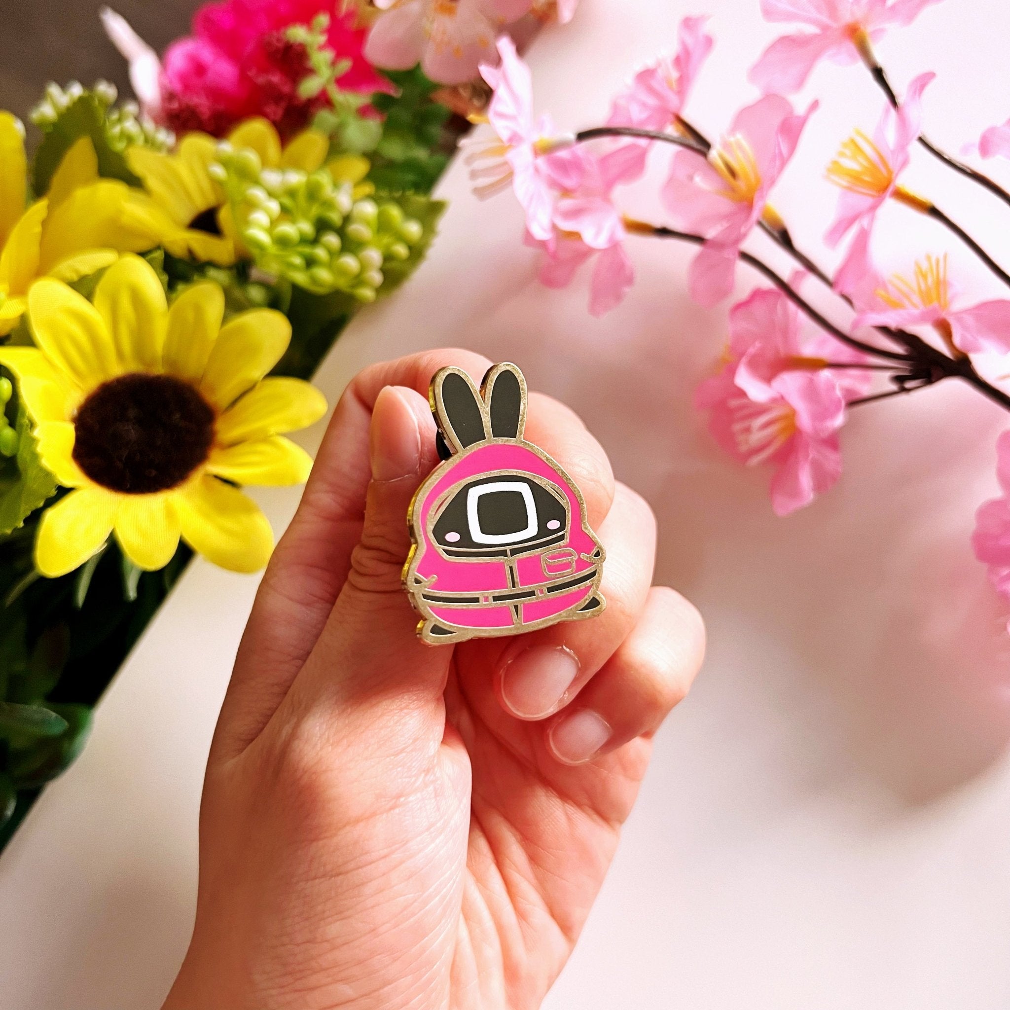 Enamel Pin - Pink Soldier (Glow - in - the - Dark) - SumLilThings