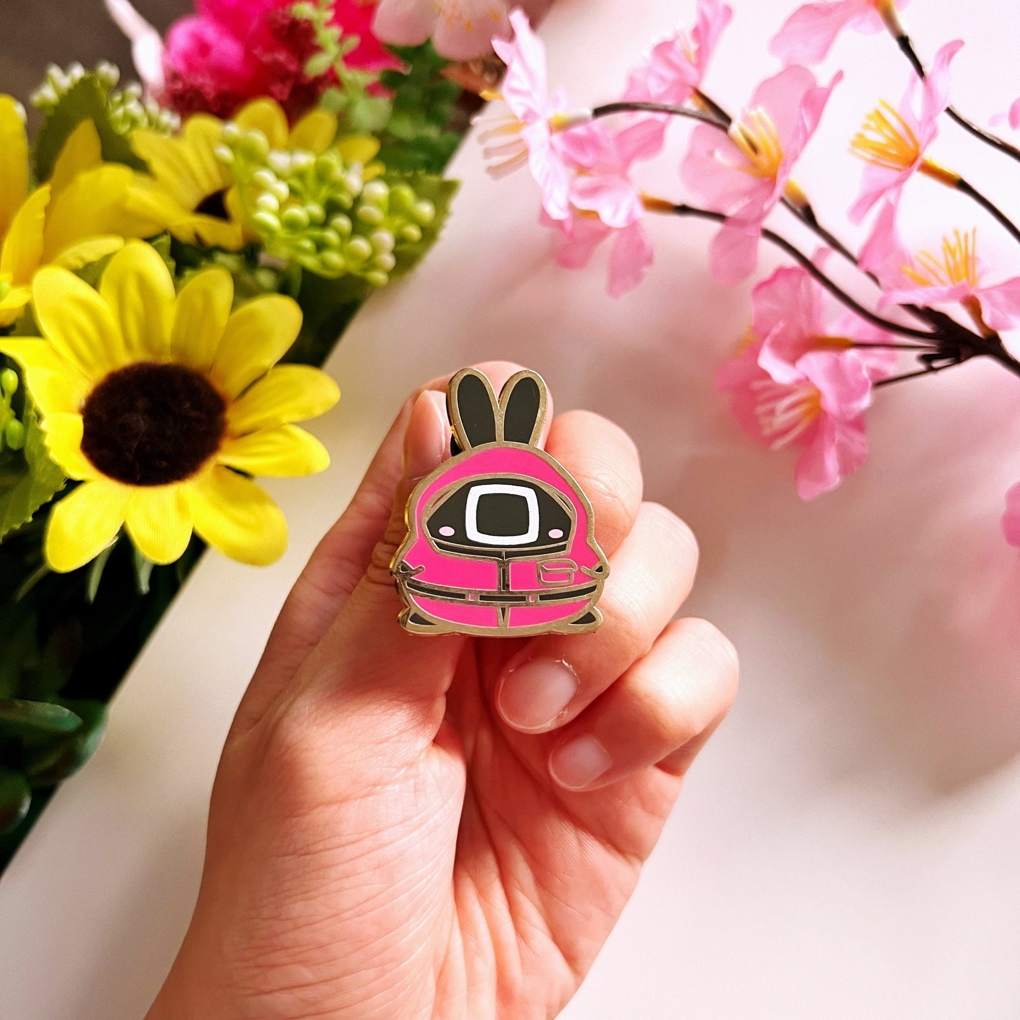 Enamel Pin - Pink Soldier (Glow - in - the - Dark) - SumLilThings