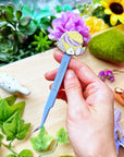 Enamel Tweezer - Lavender Creme (Fine Point) - SumLilThings